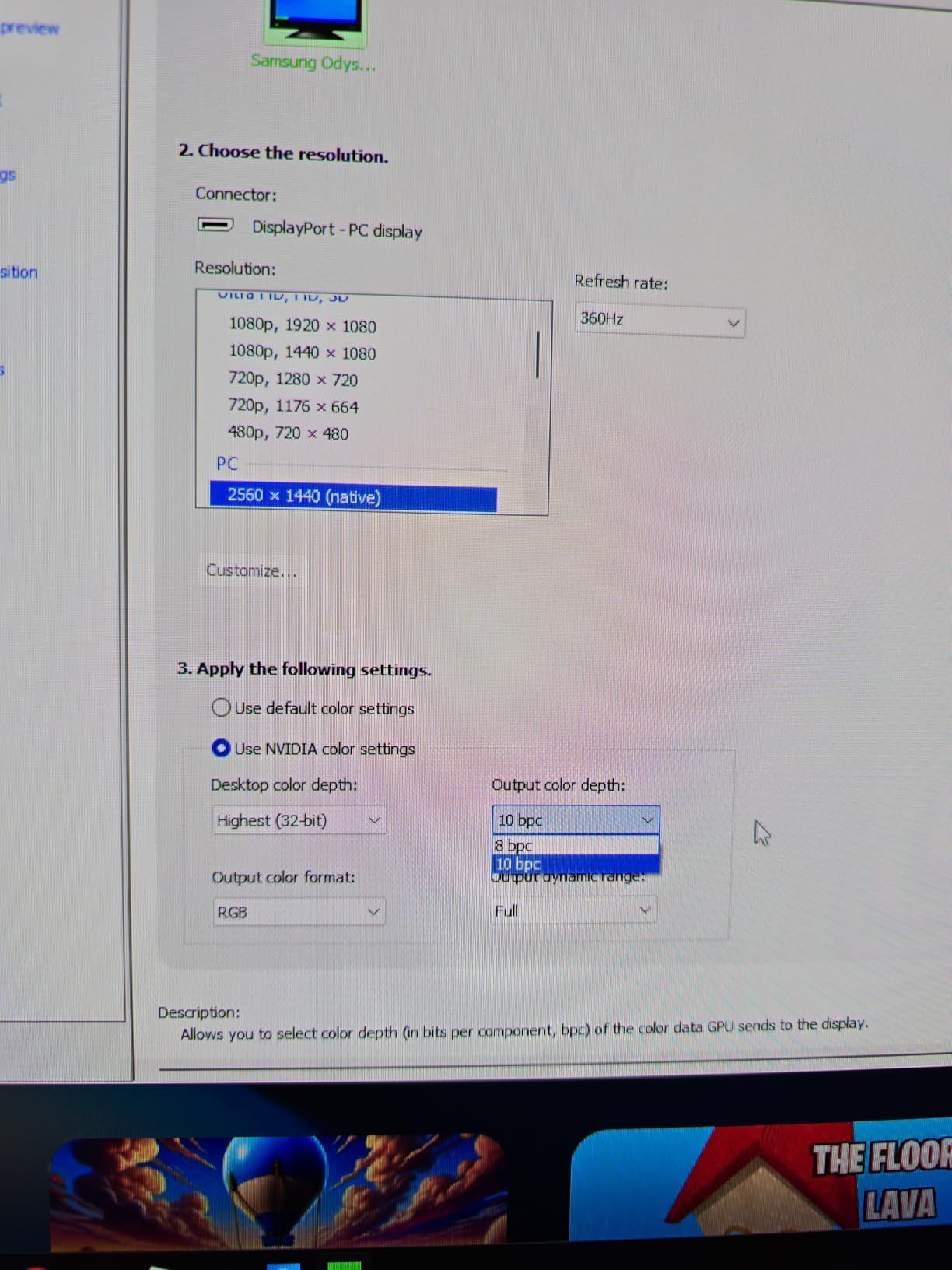 Samsung 27” Odyssey OLED G6 (G60SD) Series Gaming Monitor with QHD & QD-OLED, 360Hz 0.03ms, AMD FreeSync Premium Pro, Anti-Glare, Sleek Design, Cooling System, 3 Year Warranty, LS27DG602SNXZA customer photo 1