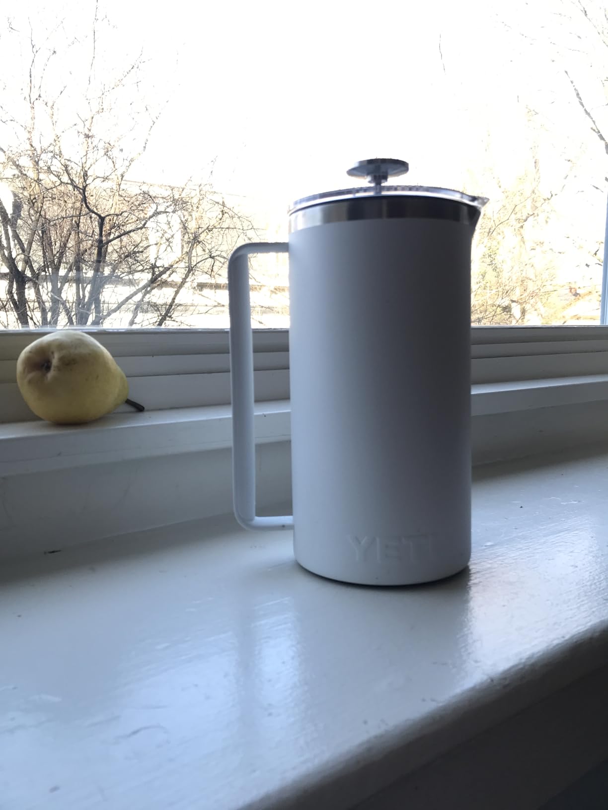 YETI Rambler 64 oz. French Press Coffee Maker, Navy customer photo 1