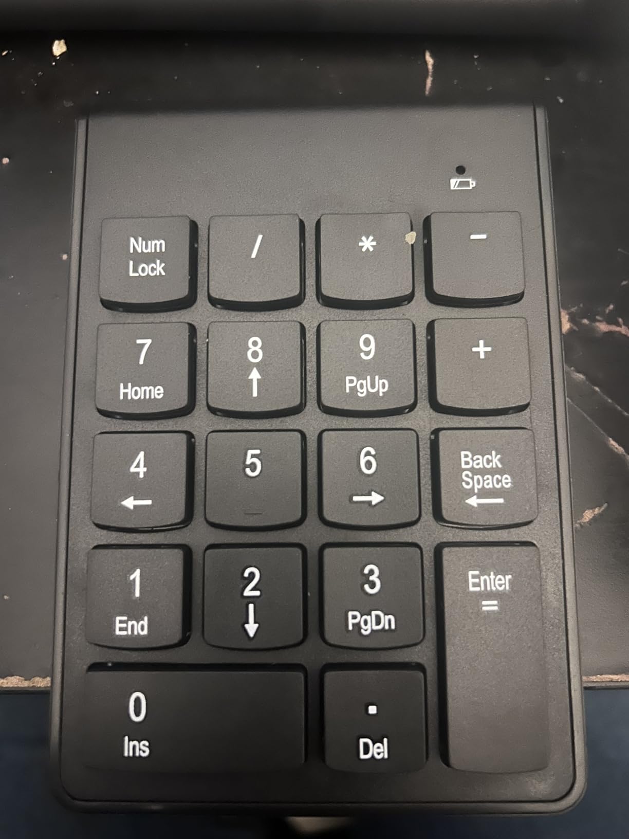 NOOX Wireless Number Pad, Numeric Keypad Numpad Keyboard 10 Key USB Keypad Office Accounting Essentials Desktop Computer Laptops Accessories Compatible Chromebook Notebook EliteBook MateBook etc. customer photo 1