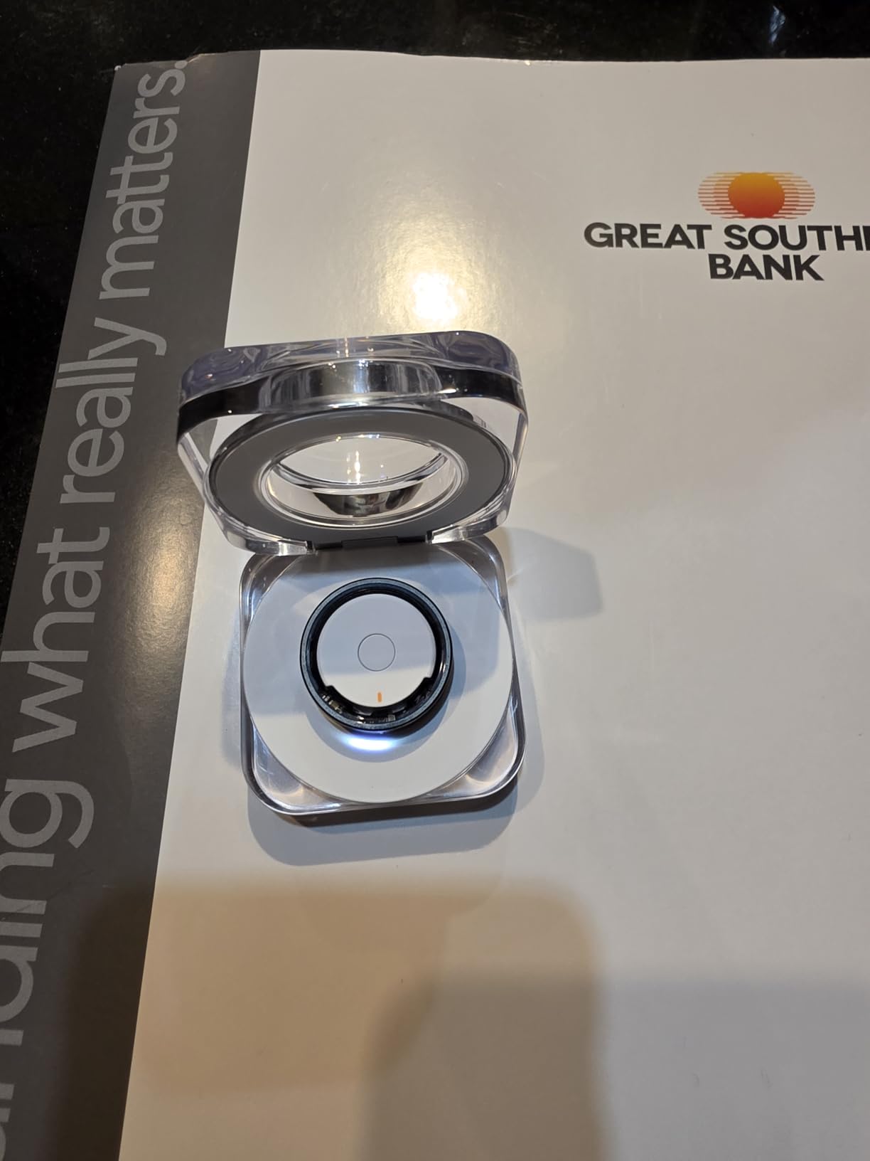 SAMSUNG Galaxy Ring, AI Smart Ring, Size First w/Sizing Kit, No App Subscription, Fitness Monitor, Sleep Tracker, Up to 7-Day Battery, Size 11, Titanium Gold [US Version, 1Yr Manufacturer Warranty] customer photo 2