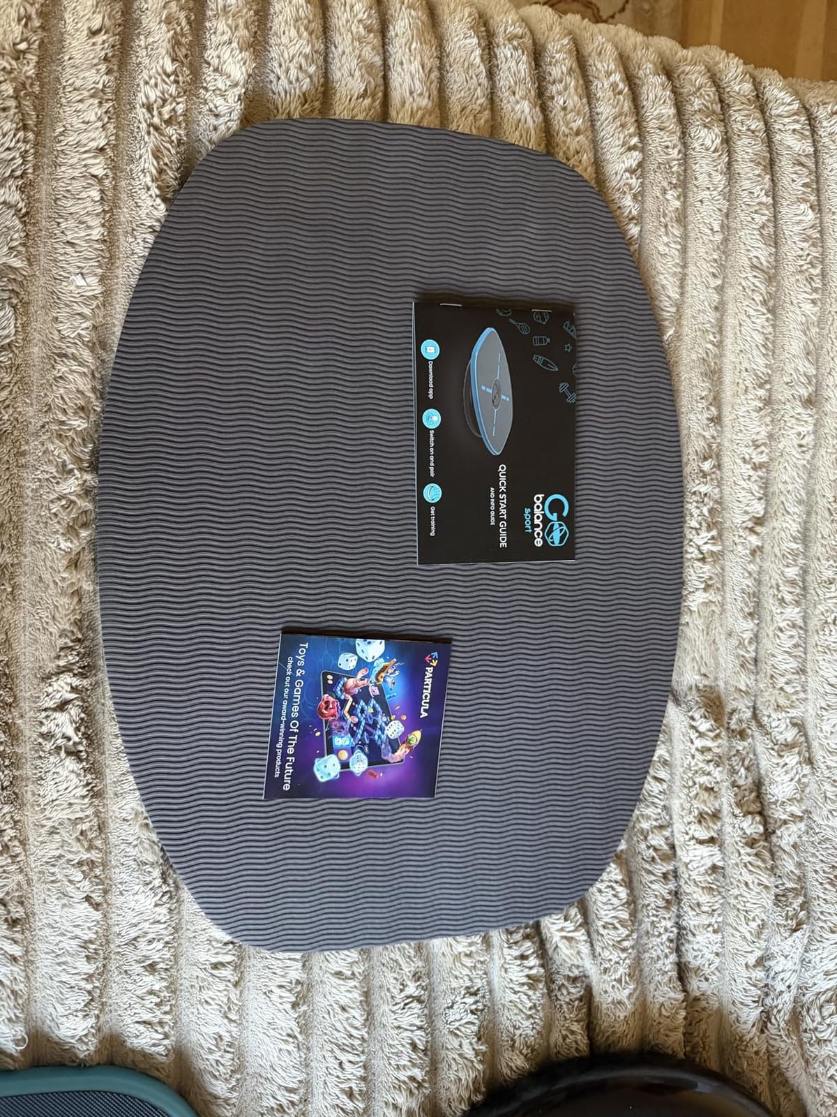 GoBalance Board - App-Enabled Balance Board. Smart Bluetooth Sensor, 12 FREE Interactive Games - Fun, Balance Training and Home Gym Workout! Boost Coordination & Strength for Teens and Adults customer photo 1