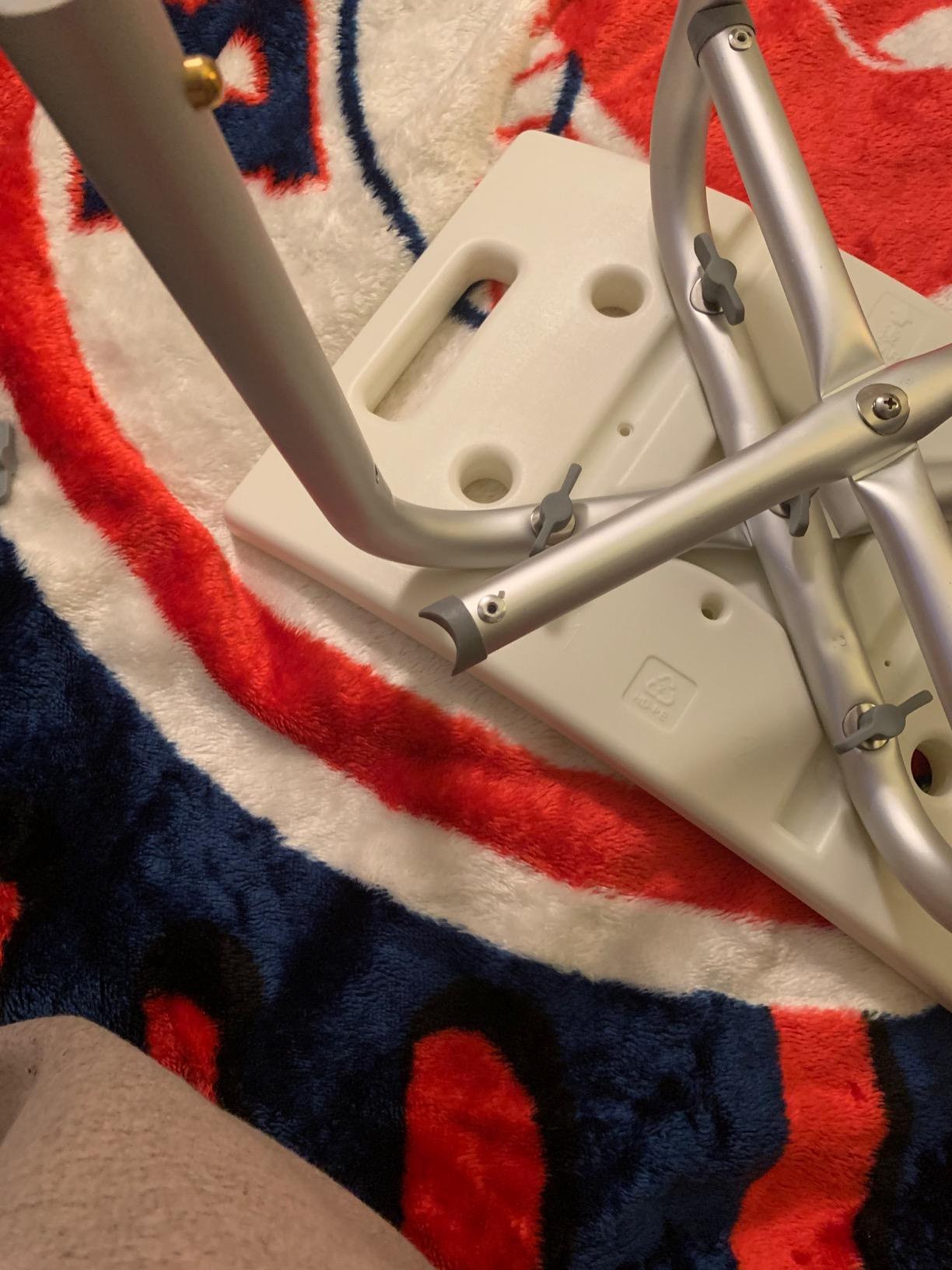 Dr Kays Shower Chair for Inside Shower Bench for Bathtub 350lb Support customer photo 2
