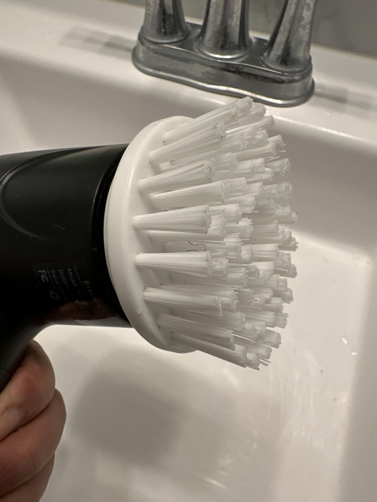 PUFTEM Electric Spin Scrubber, Cordless Shower Scrubber customer photo 2
