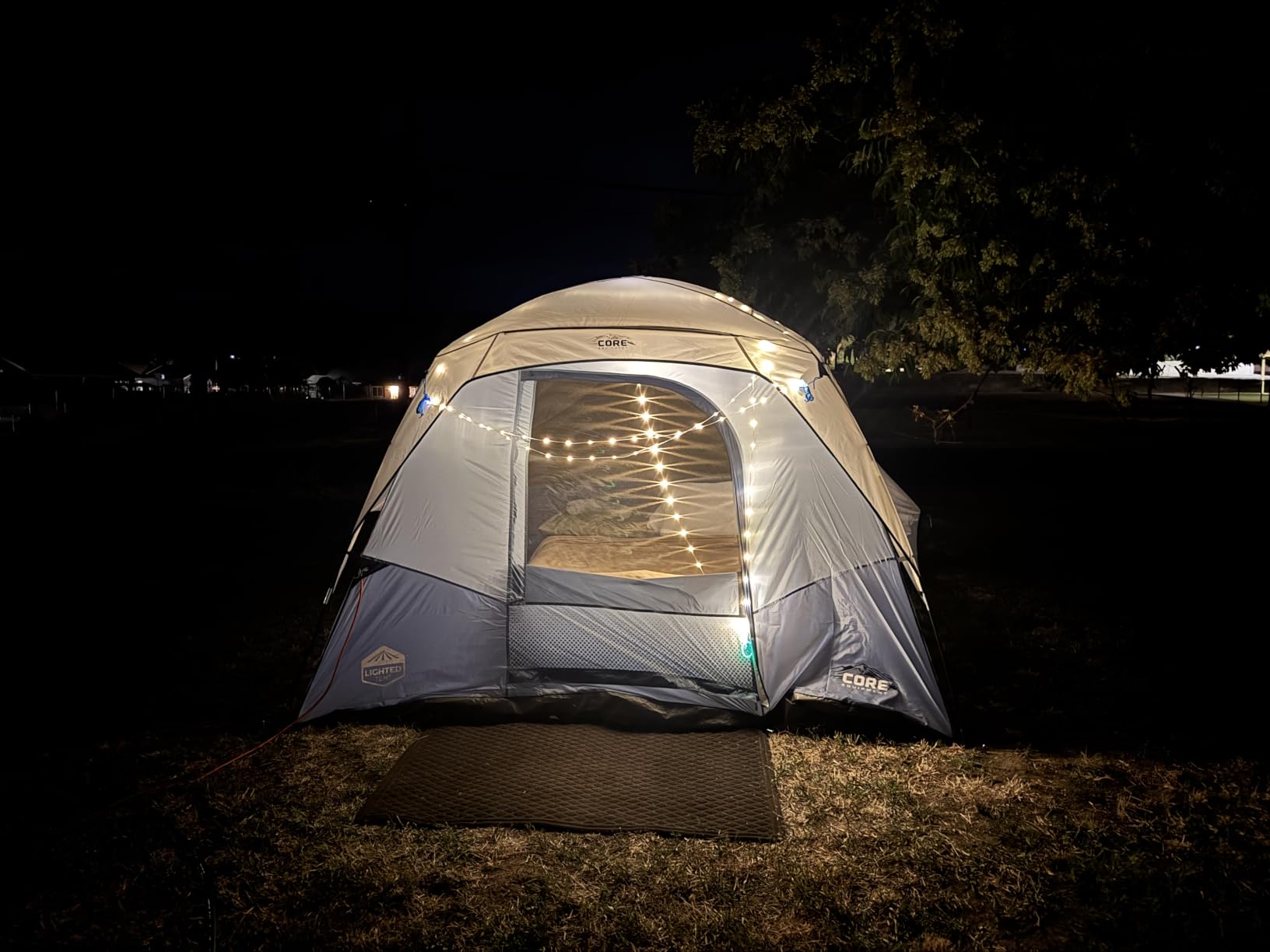 OGERY Camping String Lights 4 in 1, 32.8FT Quick Storage 8 Modes Protable customer photo 1