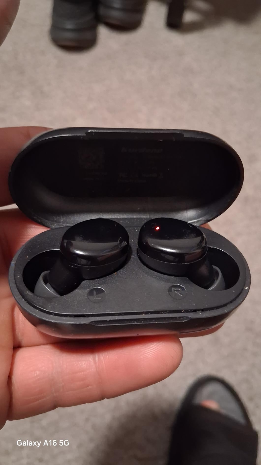 kurdene Wireless Earbuds Bluetooth 5.3 in Ear Buds Light Weight Headphones,Deep Bass Sound,Built in Mics Headset,Clear Calls Earphones for Sports Workout Black | Premium Sound Bass Ear buds with Charging Case,Smart Touch Control,Built in Mics Headset,Clear Calls for Sports Workout customer photo 1