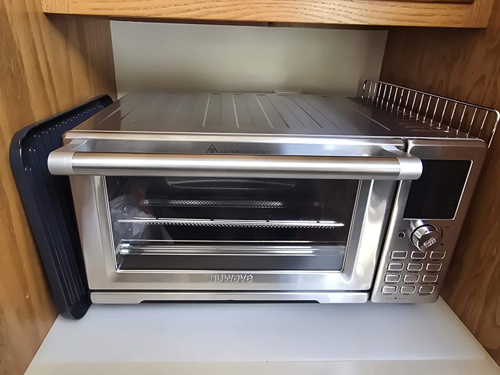 Nuwave Bravo XL Pro Air Fryer Toaster Oven w/Grill Combo, 2026 New System customer photo 1