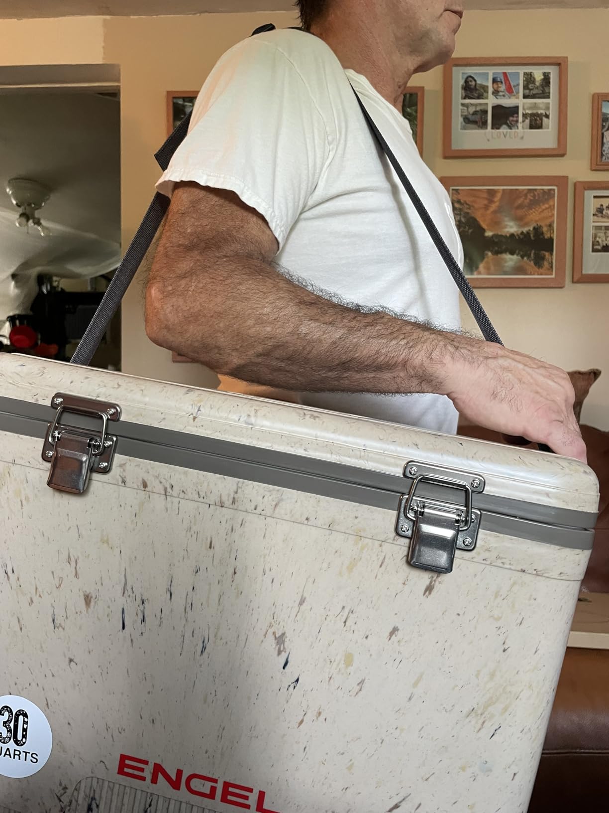 Engel UC30 30qt Leak-Proof, Air Tight, Drybox Cooler and Hard Shell Lunchbox customer photo 2