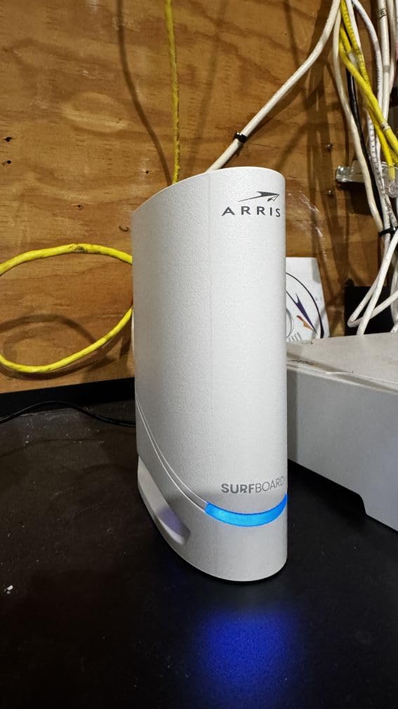Arris Surfboard S34 DOCSIS 3.1 Multi-Gig Cable Modem | 2.5Gbps + 1Gbps Ethernet Ports | Compatible with Xfinity, Cox, Spectrum | Next Gen Upstream | Modem Only, Router Required customer photo 1