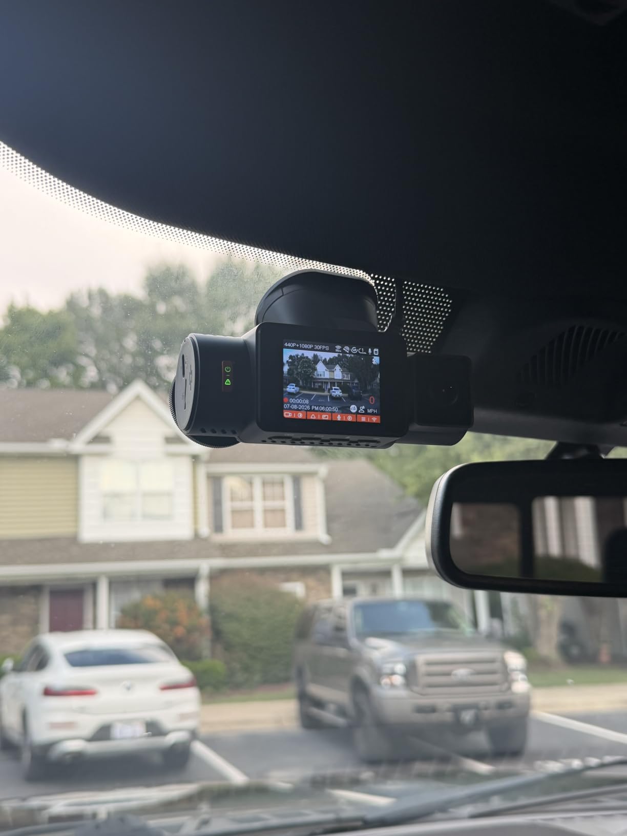 Vantrue N2X 2.7K Dash Cam Front and Inside, STARVIS 2 PlatePix Car Camera | IMX675 Sensor, HDR+IR Night Vision, F/1.8 Aperture, 5G WiFi & GPS, 60fps, App/Voice Control, G-Sensor, 24/7 Parking Mode customer photo 2