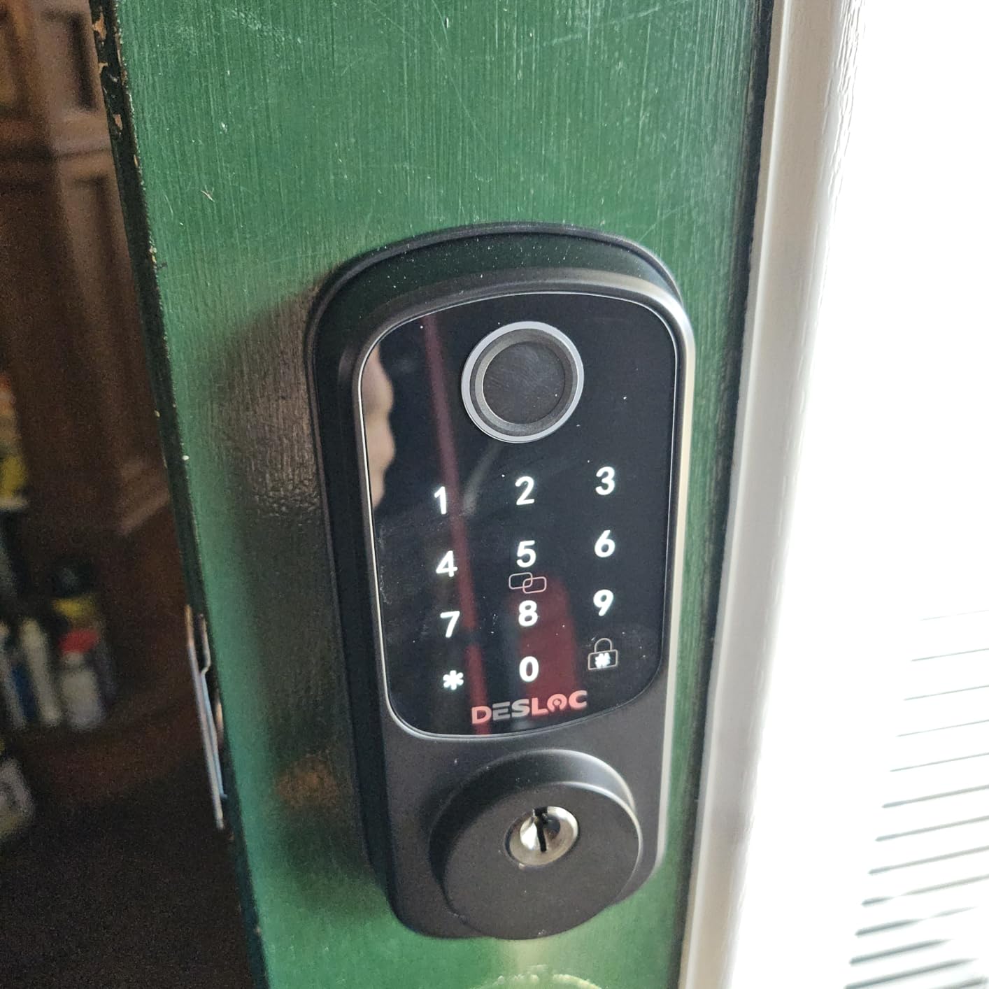 DESLOC B200 Fingerprint Smart Door Lock, Keyless Entry Deadbolt customer photo 1