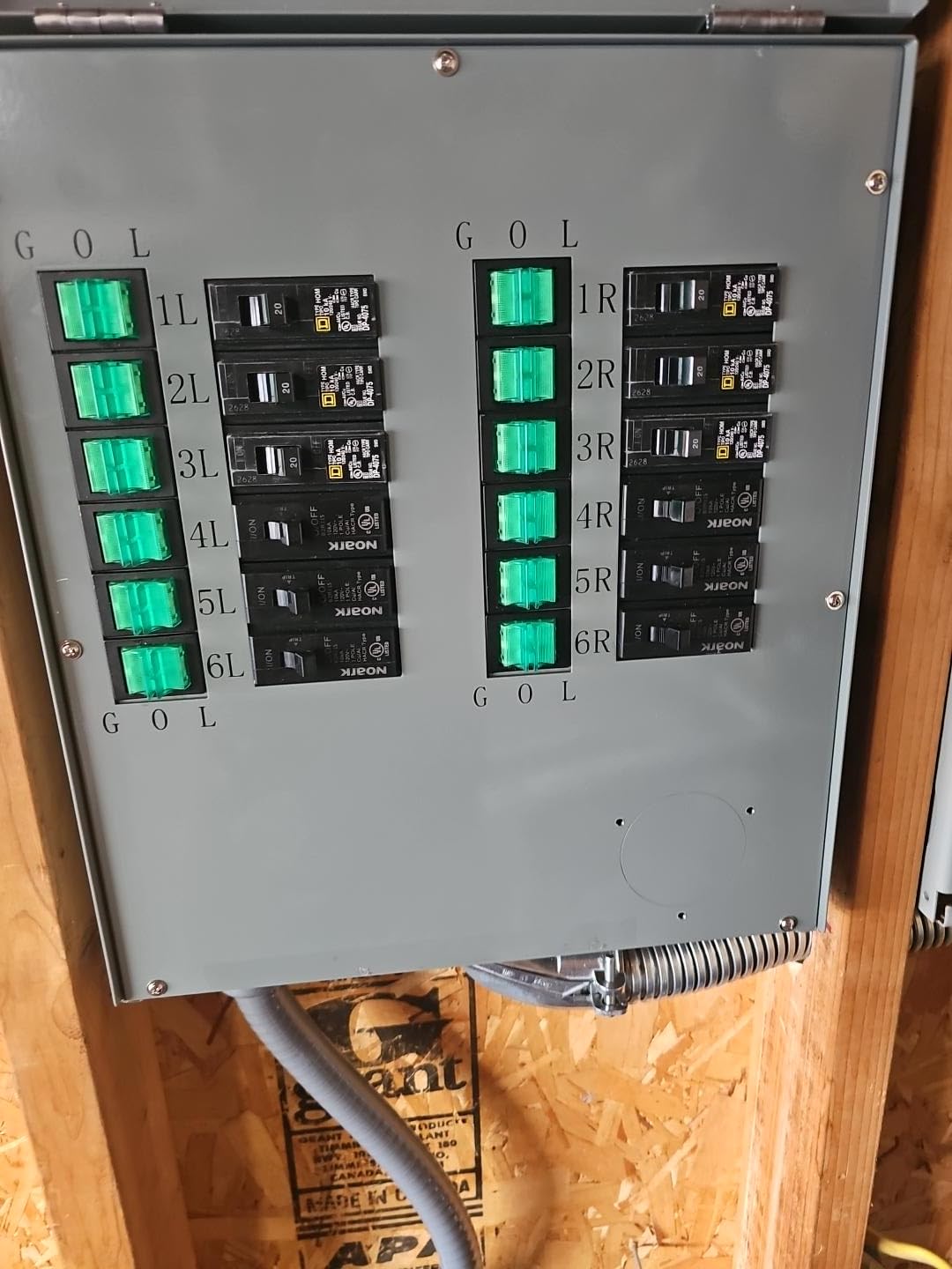 Nature's Generator 50 Amp Manual Transfer Switch 12-Circuit 120/240V, UL Listed Non-Automatic Power Transfer Kit with CS6375 Inlet, Pre-Wired Indoor for Portable Generator customer photo 2