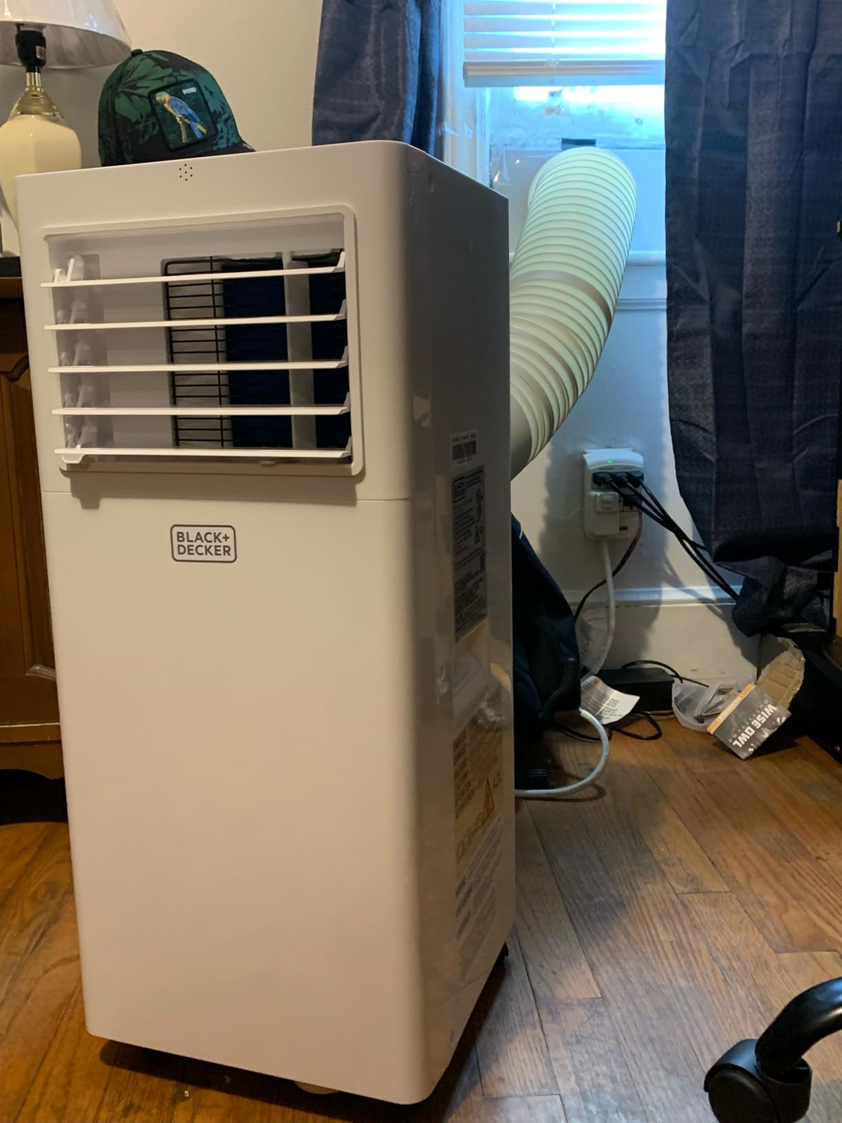BLACK+DECKER Portable Air Conditioner, 8,500 BTU, BPACT05SM, White customer photo 1