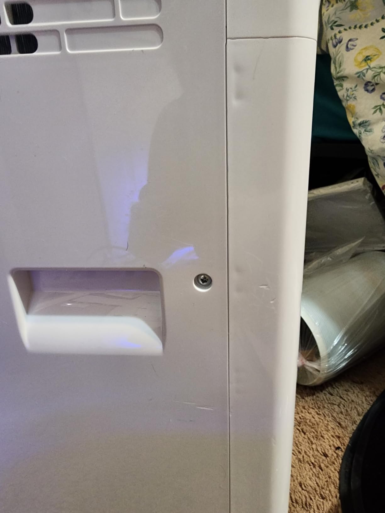 BLACK+DECKER Portable Air Conditioner, 8,500 BTU, BPACT05SM, White customer photo 2