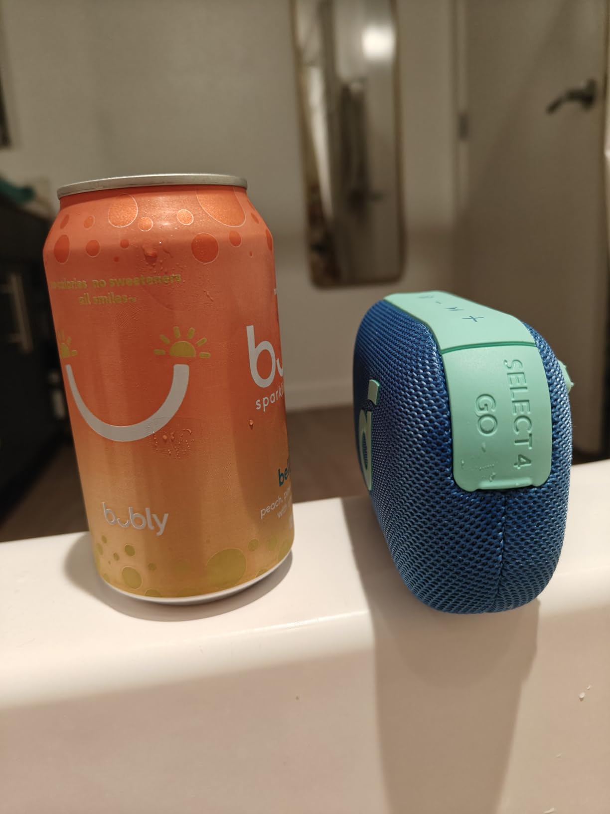 Soundcore Select 4 Go Bluetooth Shower Speaker by Anker, IP67 | 20H Playtime, Floatable, Dustproof, Ultra-Portable Bluetooth Speaker, Powerful Sound, Ideal for Outdoors/Home/Travel-Blue customer photo 2