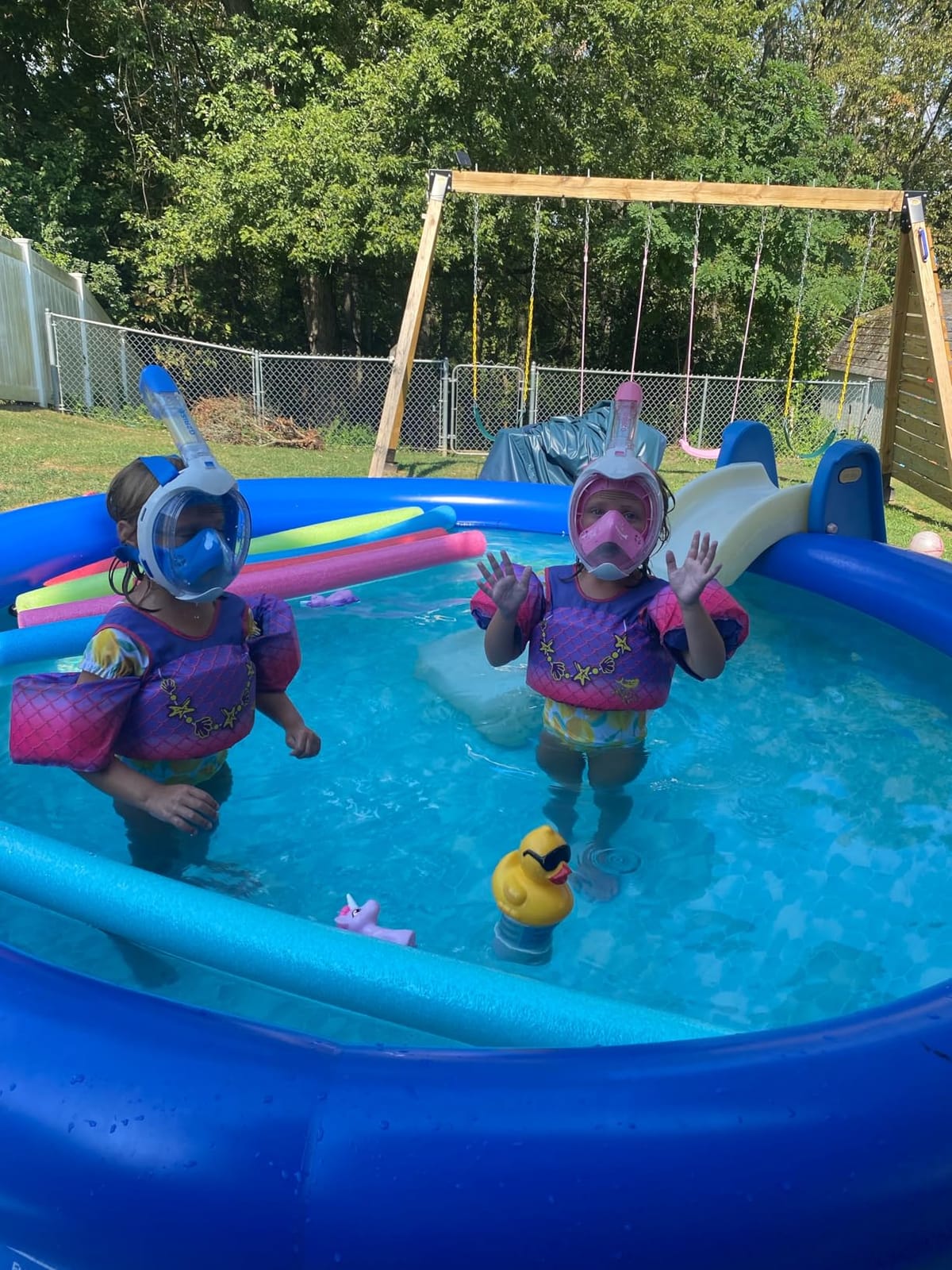 G2RISE Kids Snorkel Mask Full Face Snorkel Set, Snorkeling Gear for Kids with 180 Degree Panoramic View, Anti-Leak & Anti-Fog customer photo 2
