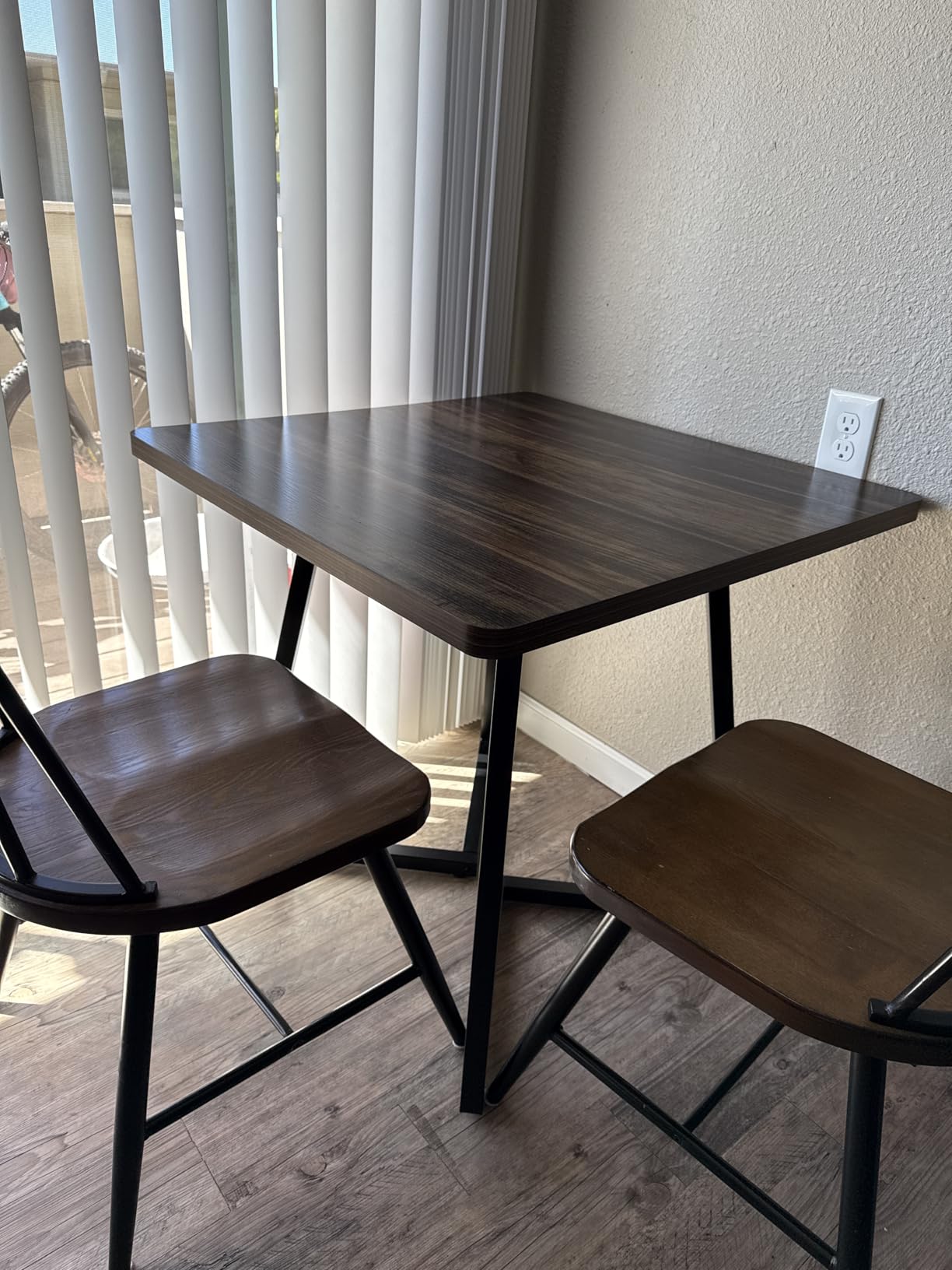 Tribesigns Square Dining Table for 2, 31.5