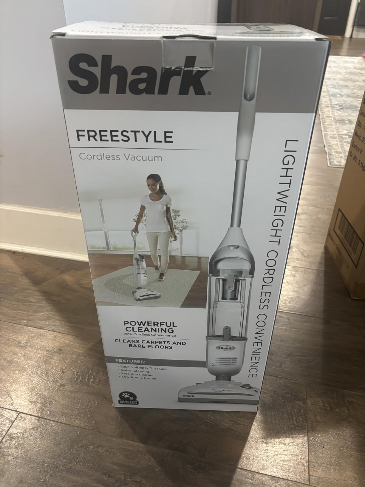 Shark Steam Pickup 3-in-1 Steam Mop for Sealed Hard Floors, SD201 | Picks Up Debris, Deep Scrubs & Steam Sanitizes All At Once, Lightweight Steam Cleaner customer photo 1