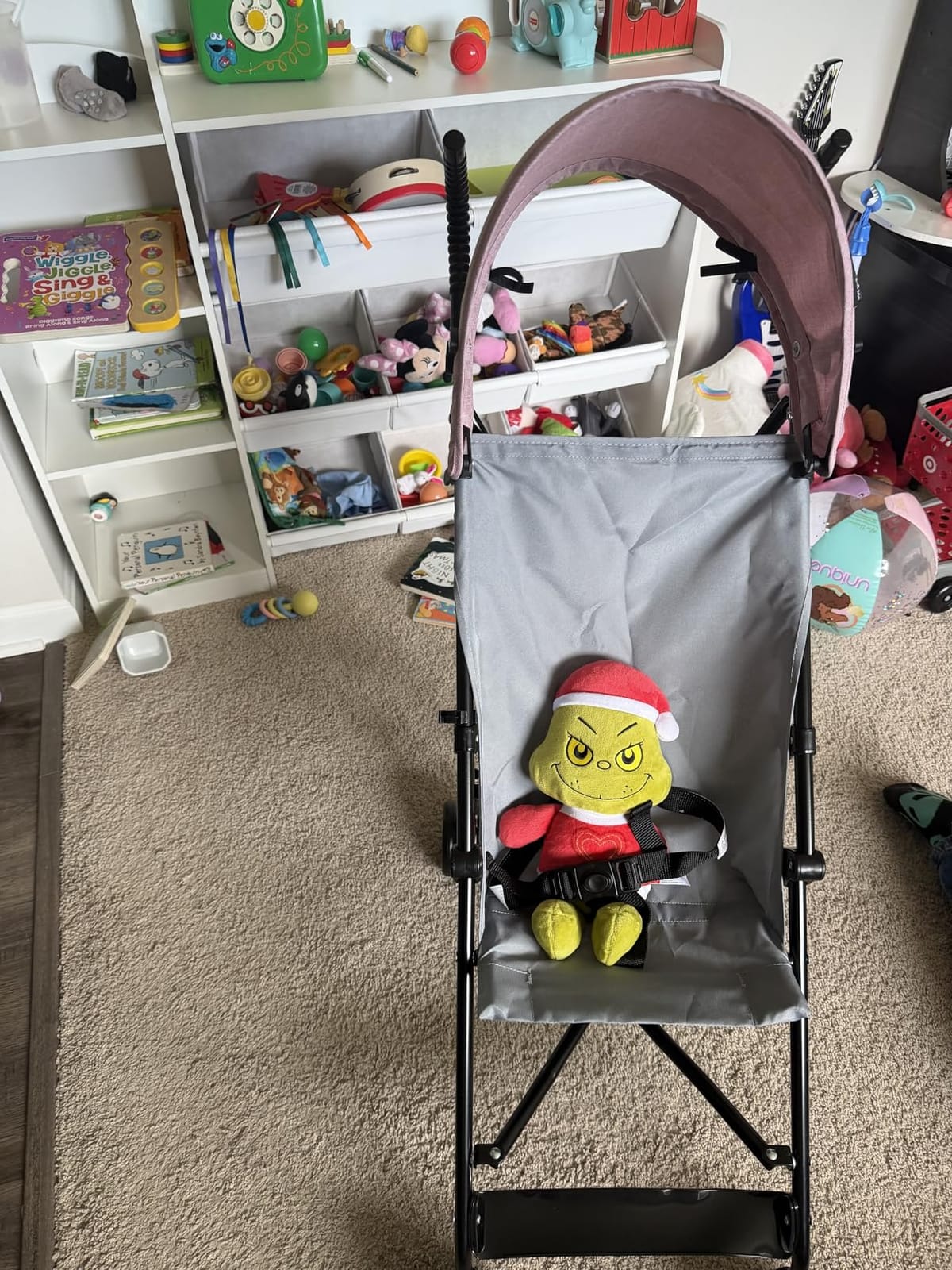 Dream On Me Aero Travel Umbrella Stroller, 1-Hand Fold, Lightweight, Black | 3 Point Safety Harness, Dual Brakes, Adjustable Removable Canopy, Sturdy Steel Frame, Compact, For Toddlers 6-36 months customer photo 1