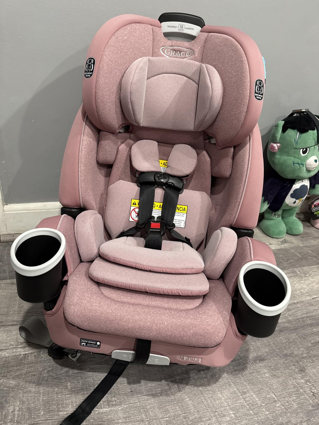 Graco® 4Ever DLX 4 in 1 Car Seat | Infant to Toddler Car Seat, Maven, Adaptable for 10 Years of Use, Size: 20x21.5x24 Inch customer photo 2