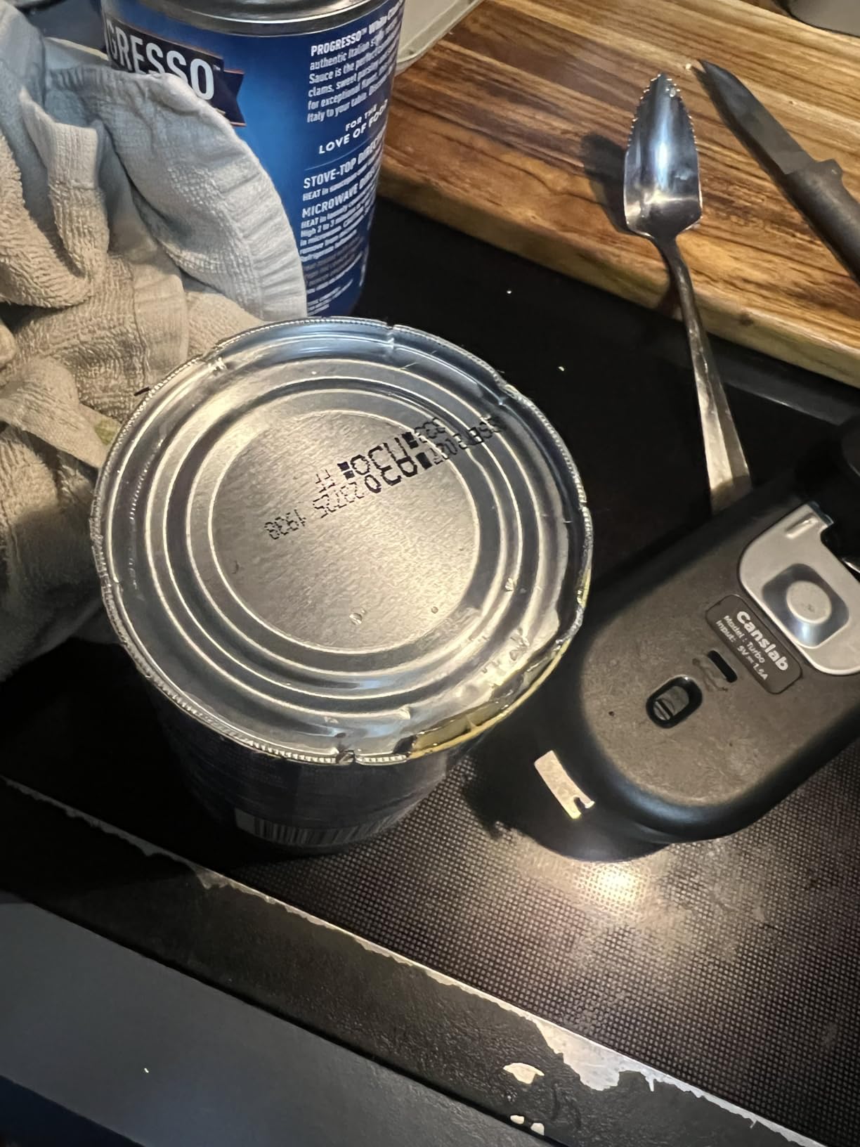 Canslab Turbo Rechargeable Electric Can Opener, LED Battery Life Display customer photo 2