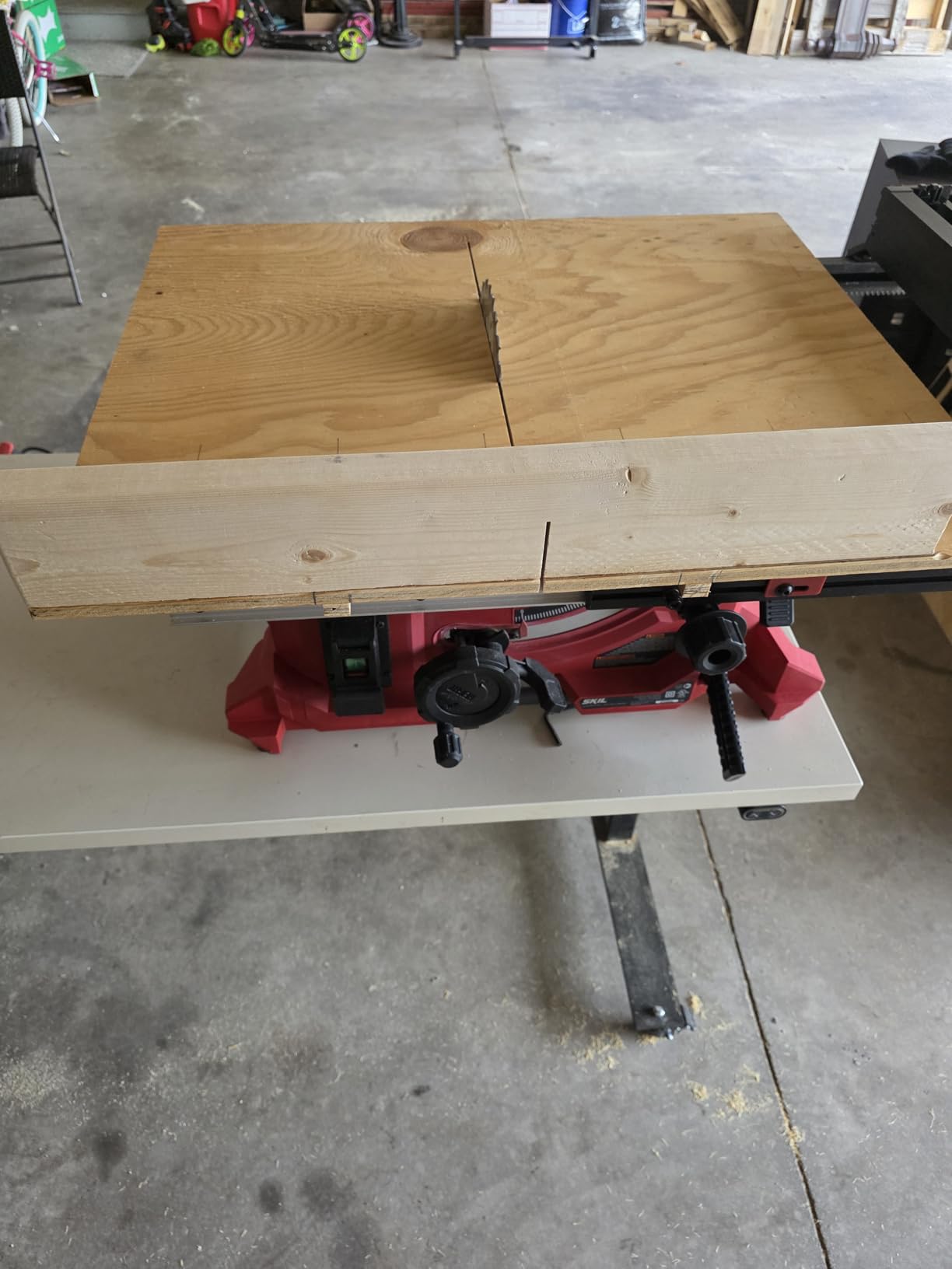 SKIL 15 Amp 8-1/4-Inch Compact Portable Jobsite Table Saw (Stand SFS0001 Sold Separately)-TS6308-00 customer photo 1