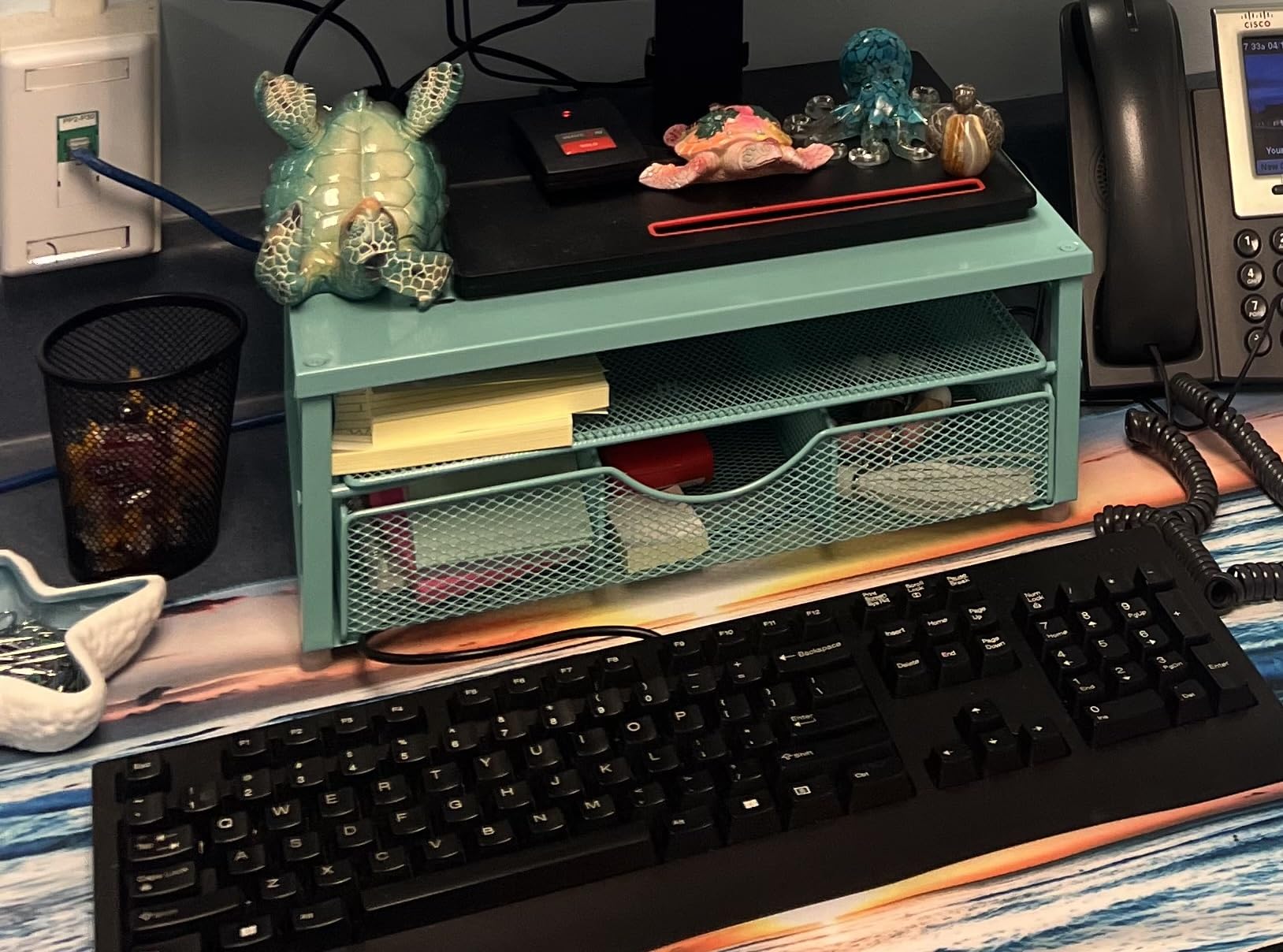 gianotter Computer Monitor Stand Riser with Drawer customer photo 2