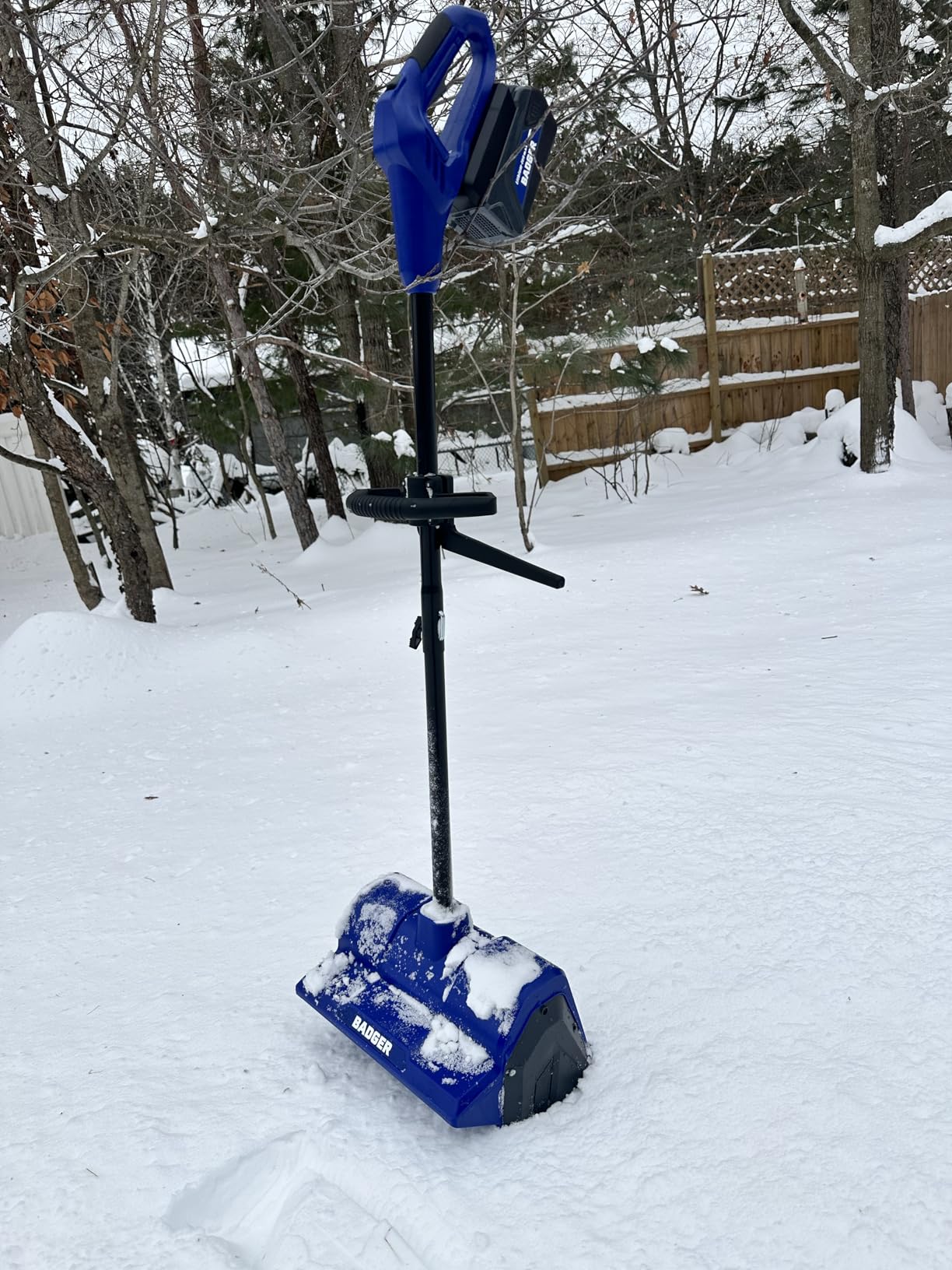 Wild Badger Power 40V Cordless Electric Snow Shovel, 12-Inch Brushless customer photo 1