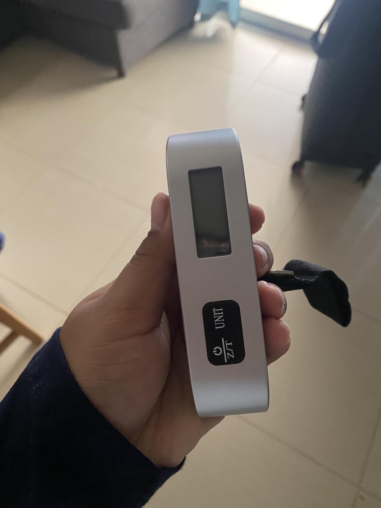 Luggage Scale, 110lb/50kg Portable Luggage Weight Scale, Silver customer photo 2