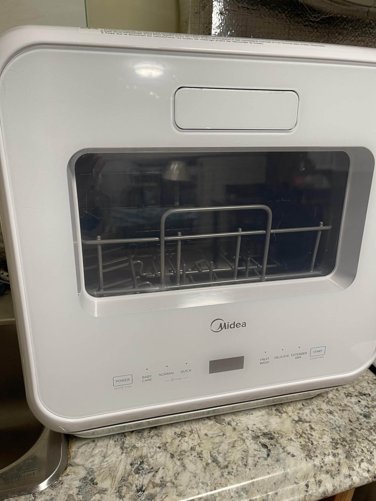 Midea Countertop Dishwasher with 1.32Gal Tank, Baby Care, 5+1 Programs customer photo 1