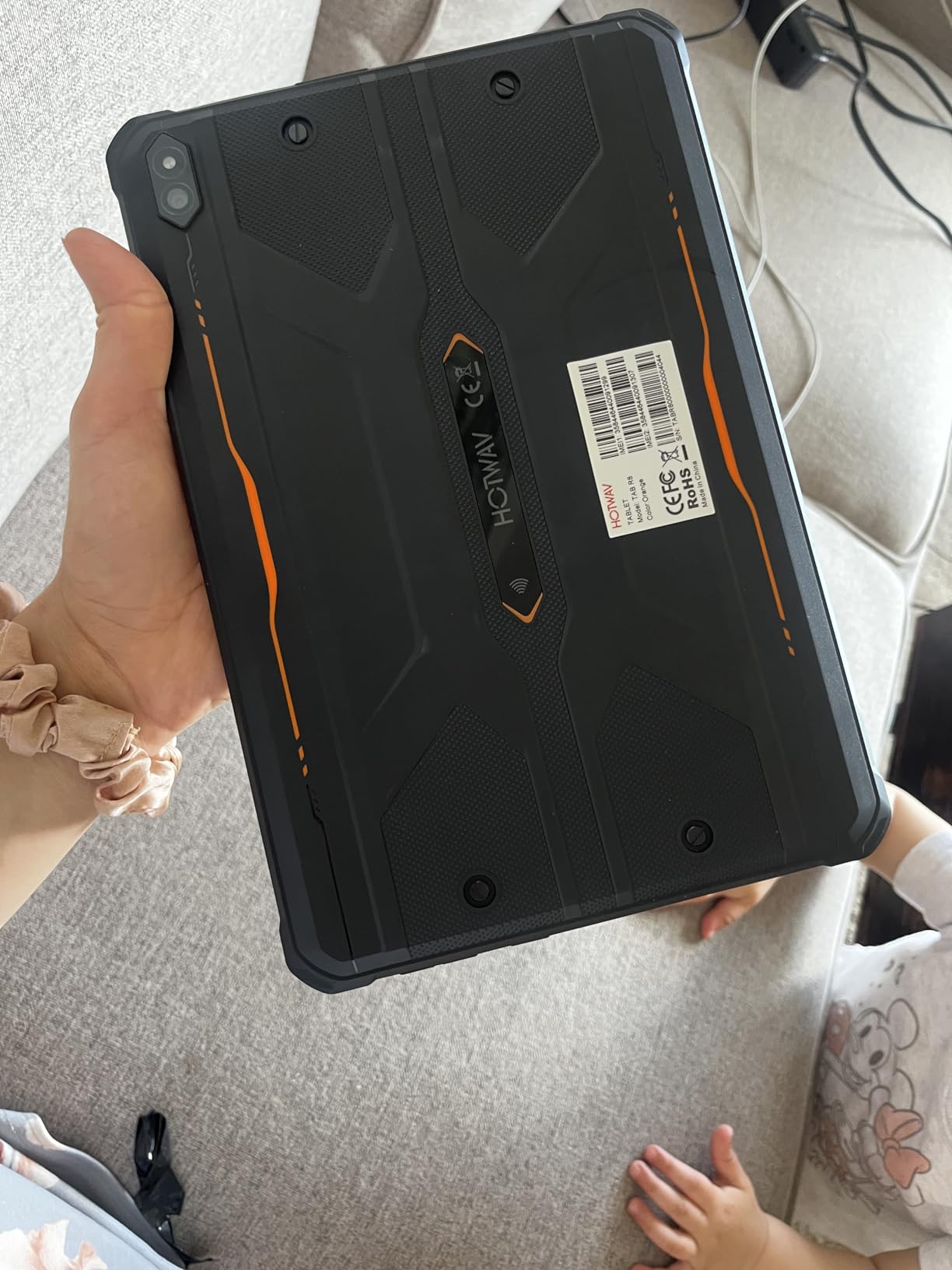 HOTWAV R8 Rugged Tablet Android 14, 10.1