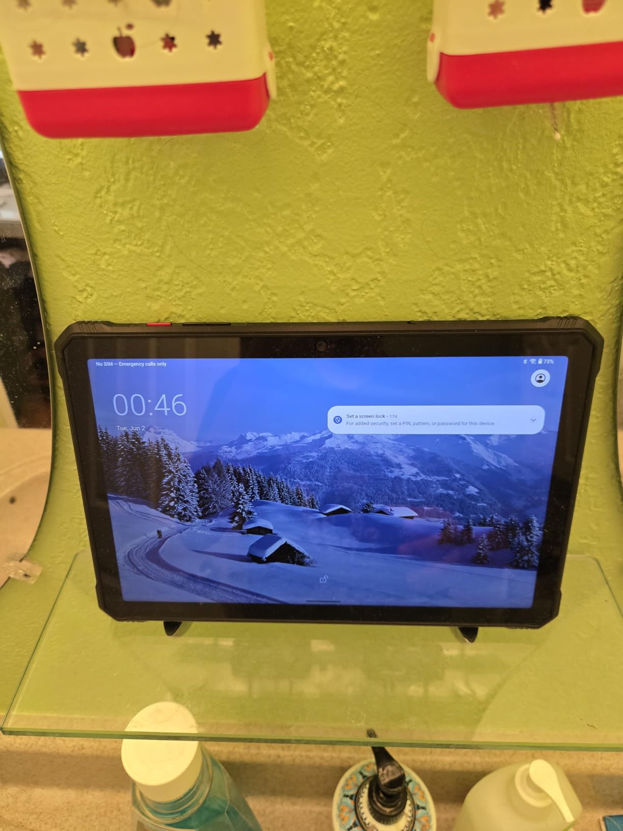 HOTWAV R9 Pro Rugged Tablet Android 14-2K 11'' 20080mAh Waterproof Tablet customer photo 1
