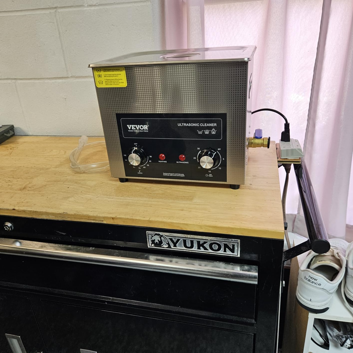 VEVOR 2L Sonic Cleaner with Heater Timer & Basket, Professional Digital Sonic Cavitation Machine, 60W Cleaning Machine for Watch Instruments, Glasses, Coin, Metal Parts, Tool customer photo 1