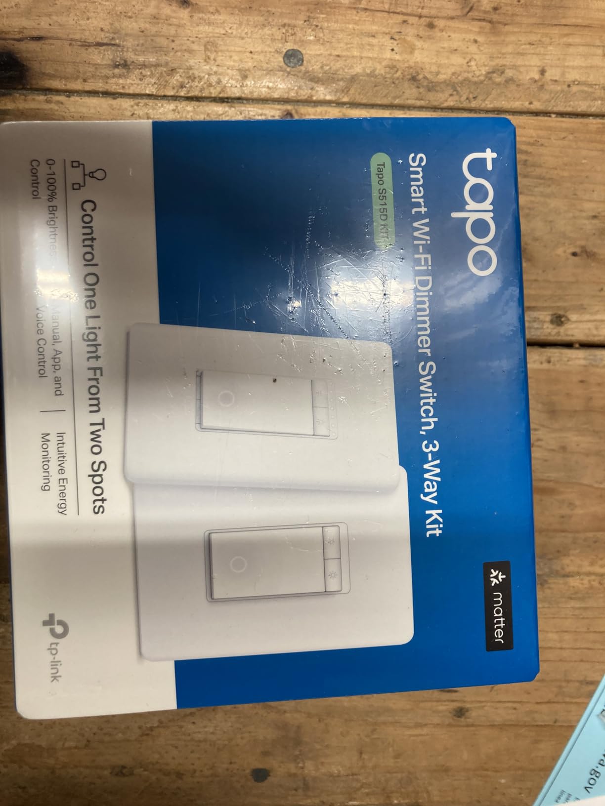 Tapo Matter Smart 3-Way Dimmer Switch Kit, S515D KIT customer photo 1