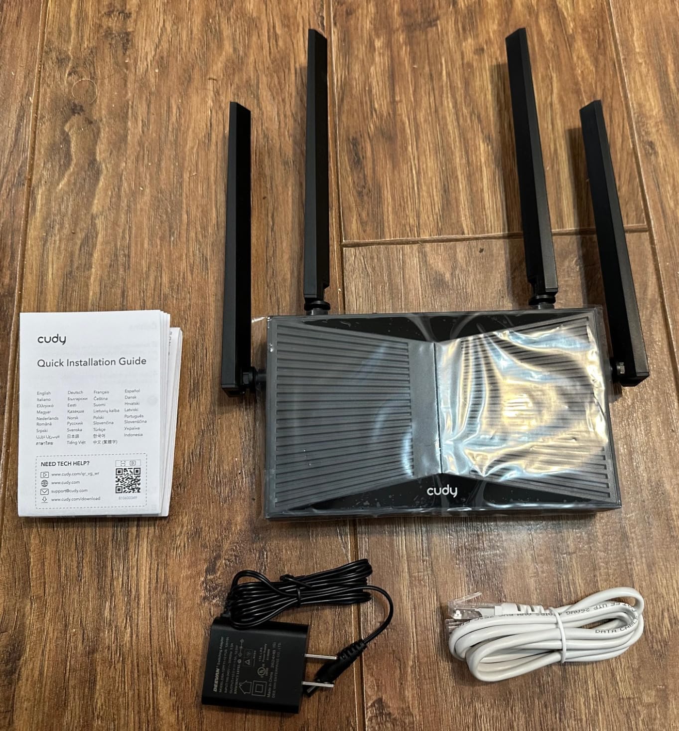 Cudy BE3600 2.5G Dual-Band Wi-Fi 7 Router, 5X GbE, VPN Full, Mesh, WR3600H customer photo 1