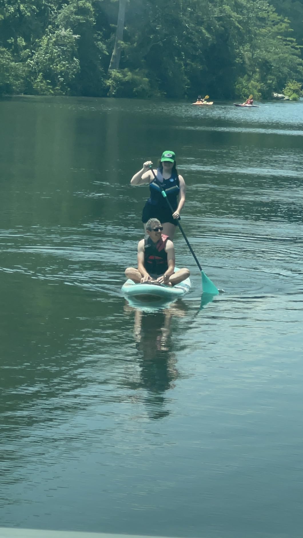 Niphean Inflatable Stand Up Paddle Board with SUP Accessories | 10’6’’ SUP, Anti-Slip EVA Deck, 450 lbs Capacity Inflatable Paddle Boards for Adults & Youth of All Skill Levels customer photo 2