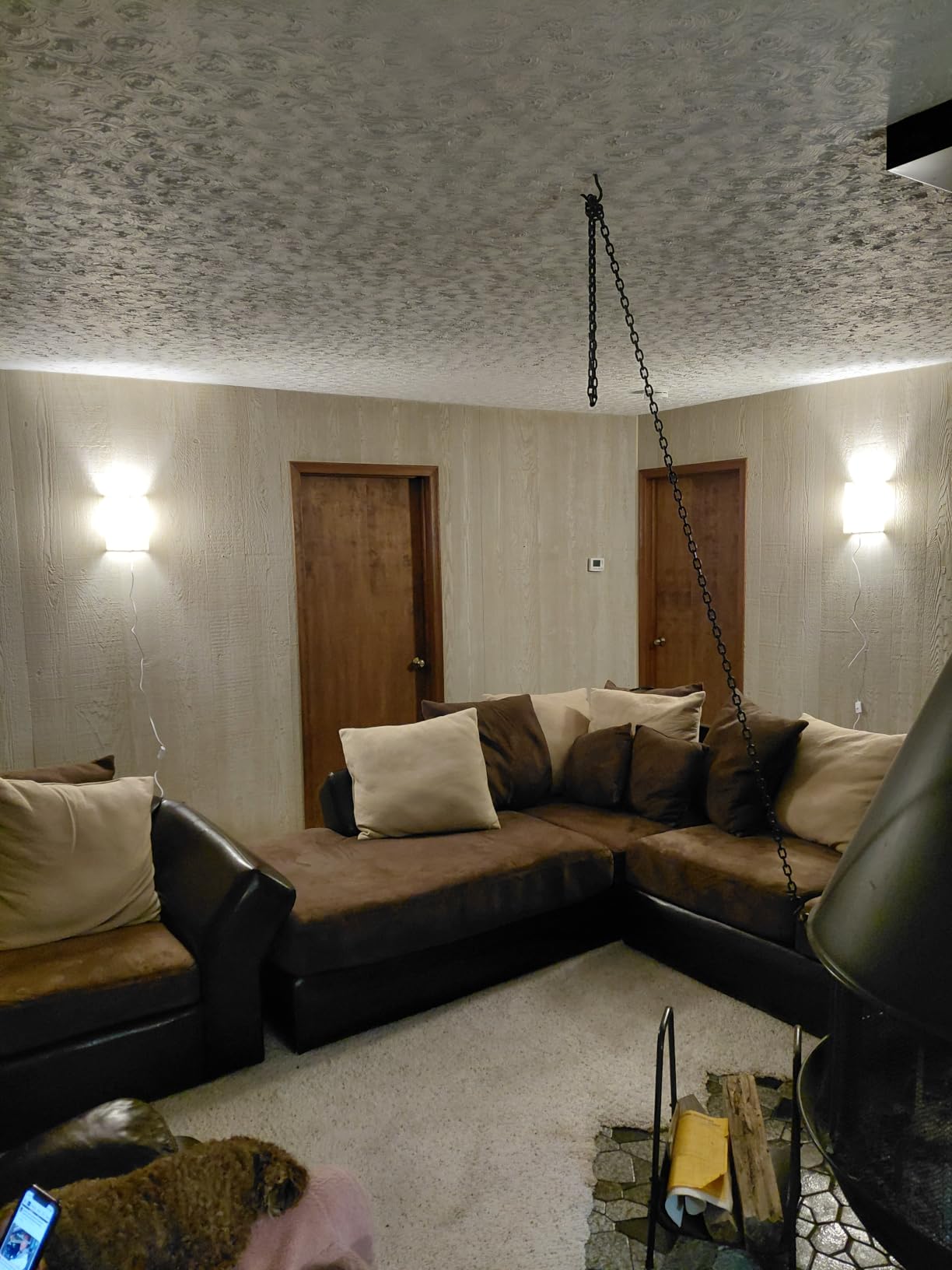 Yunaking Plug in Wall Sconces Set of Two Wall Lights with On/Off Switch customer photo 2