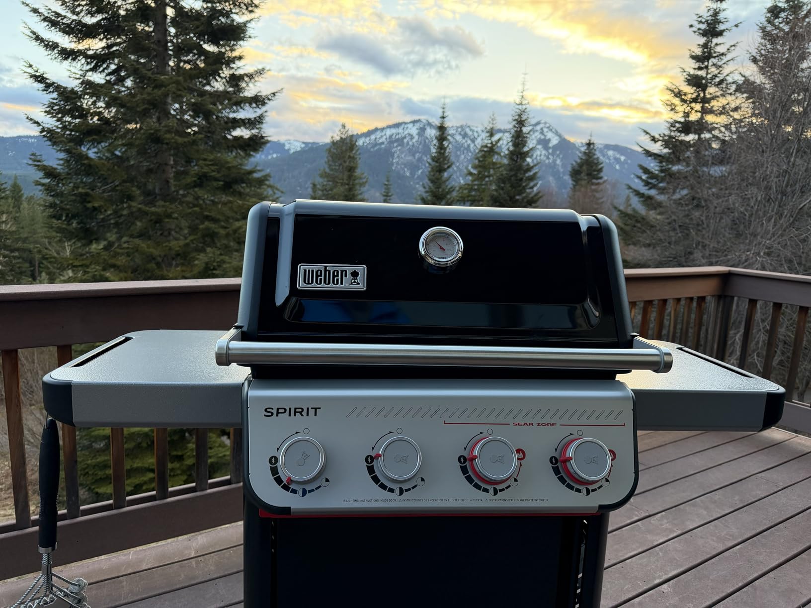 Weber® Spirit® E-425 Gas Grill, Outdoor Cooking, Propane Gas Grill, Black customer photo 1