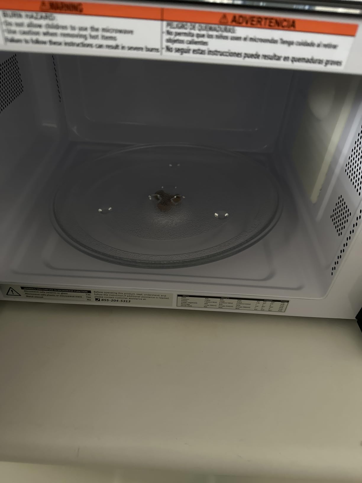 TOSHIBA Microwave Oven, 0.9 Cu.Ft, 900W, Black Stainless Steel customer photo 2
