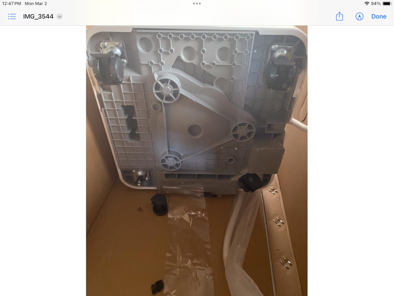 Midea 8,500 BTU ASHRAE Portable Air Conditioner, Cools up to 150 Sq. Ft. customer photo 1