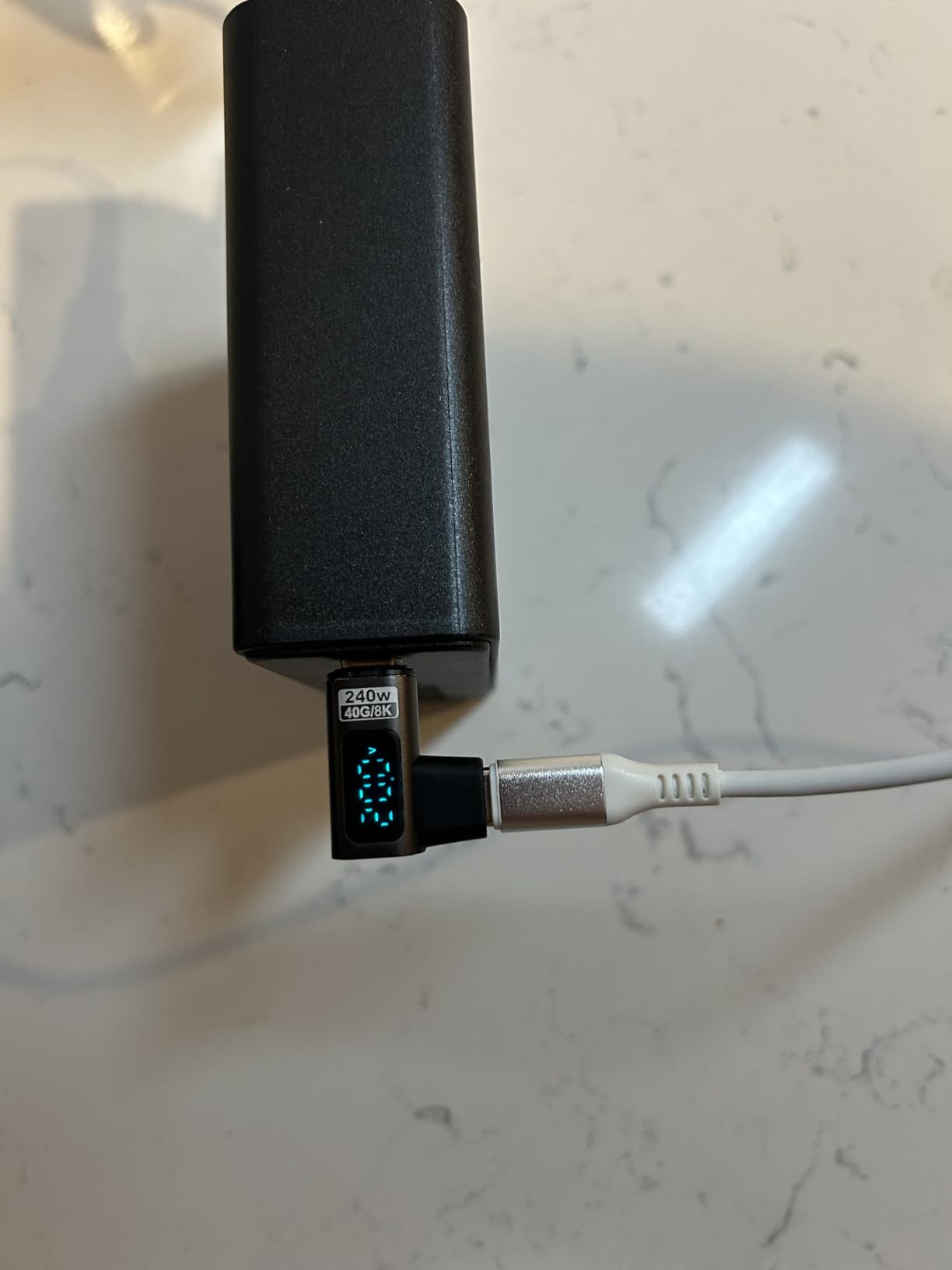320W USB C Charger Block, MGRNPONY 10-Port GaN USB C Charging Station Black customer photo 2