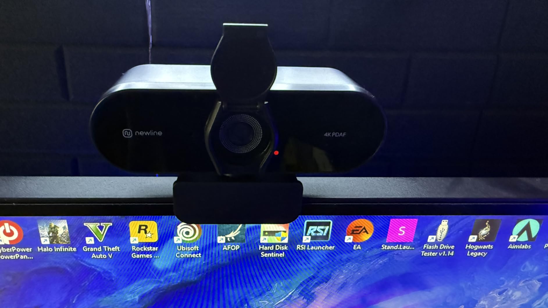N newline 4K Webcam for PC with PDAF Autofocus, Privacy Cover, Dual Microphones, 4K@30FPS & 1080P@60FPS, Auto Light Correction, Plug & Play USB Camera for Laptop, Mac & Desktop, Streaming customer photo 2