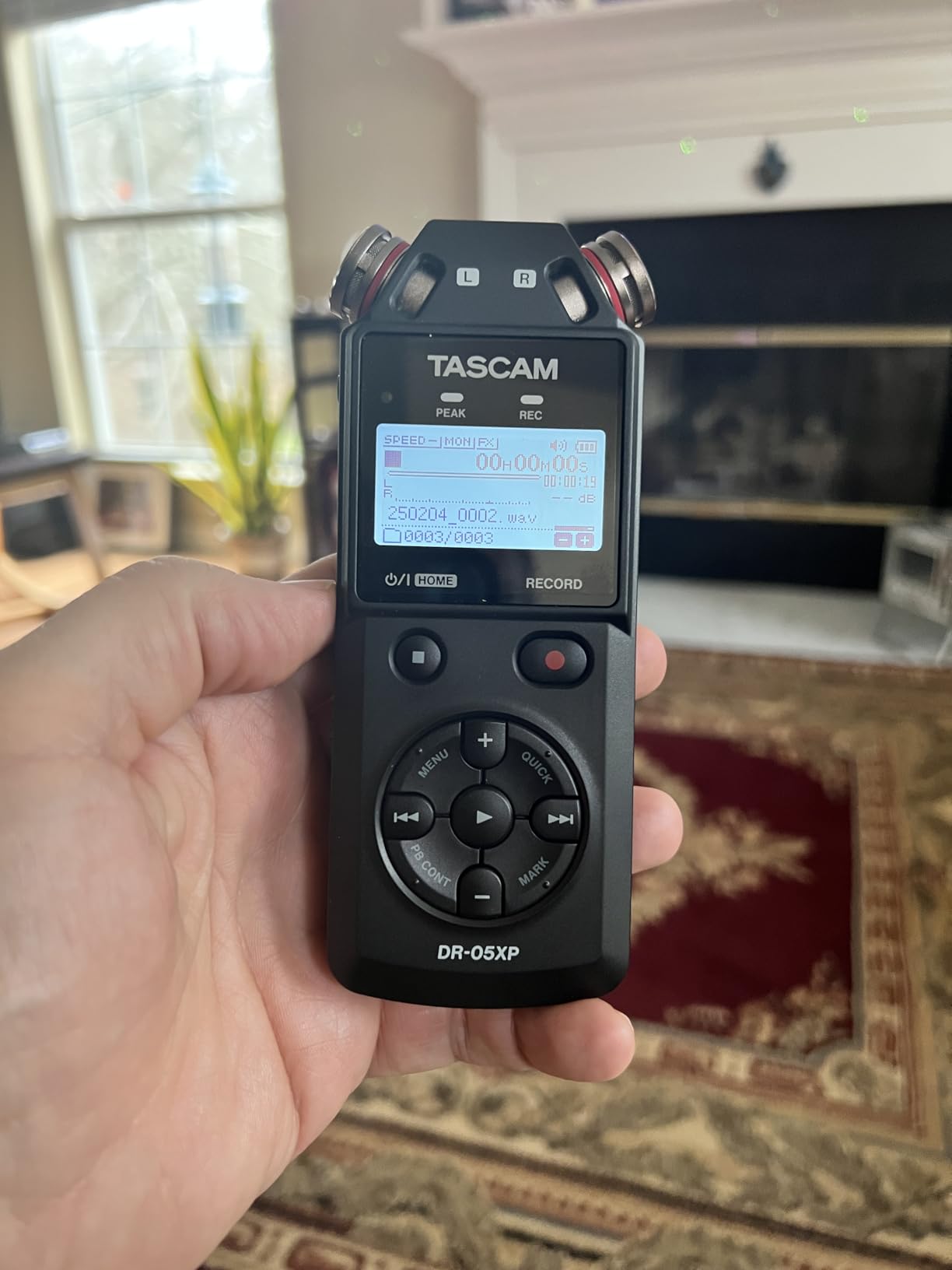 TASCAM DR-05XP 32-Bit Float Portable Handheld Field Recorder and USB-C Audio Interface — Digital Stereo Recording of Music, Sound, Voice, Audio for Video and Podcasting customer photo 1