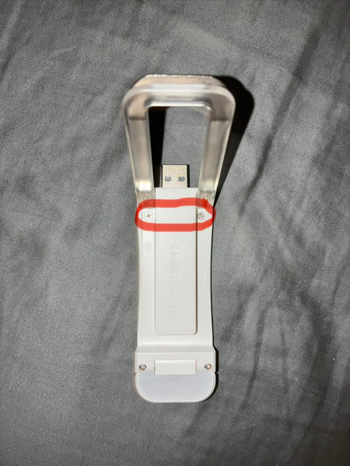 Glocusent USB Rechargeable Book Light, Portable Clip-on LED Reading Light customer photo 1