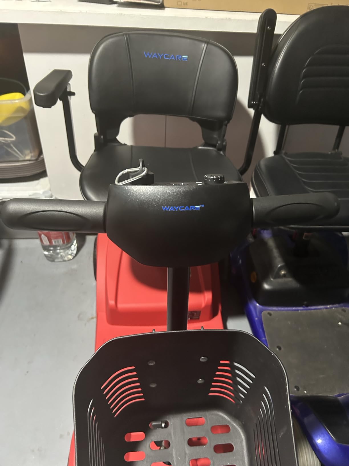 WAYCARE Mobility Scooter for Adults & Seniors, 330 lb 15-20 Mile Range Red customer photo 2