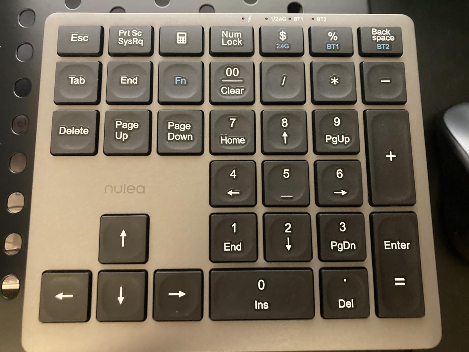 Nulea Wireless Number Pad for Laptop with Bluetooth 5.0 & 2.4G Connection customer photo 1