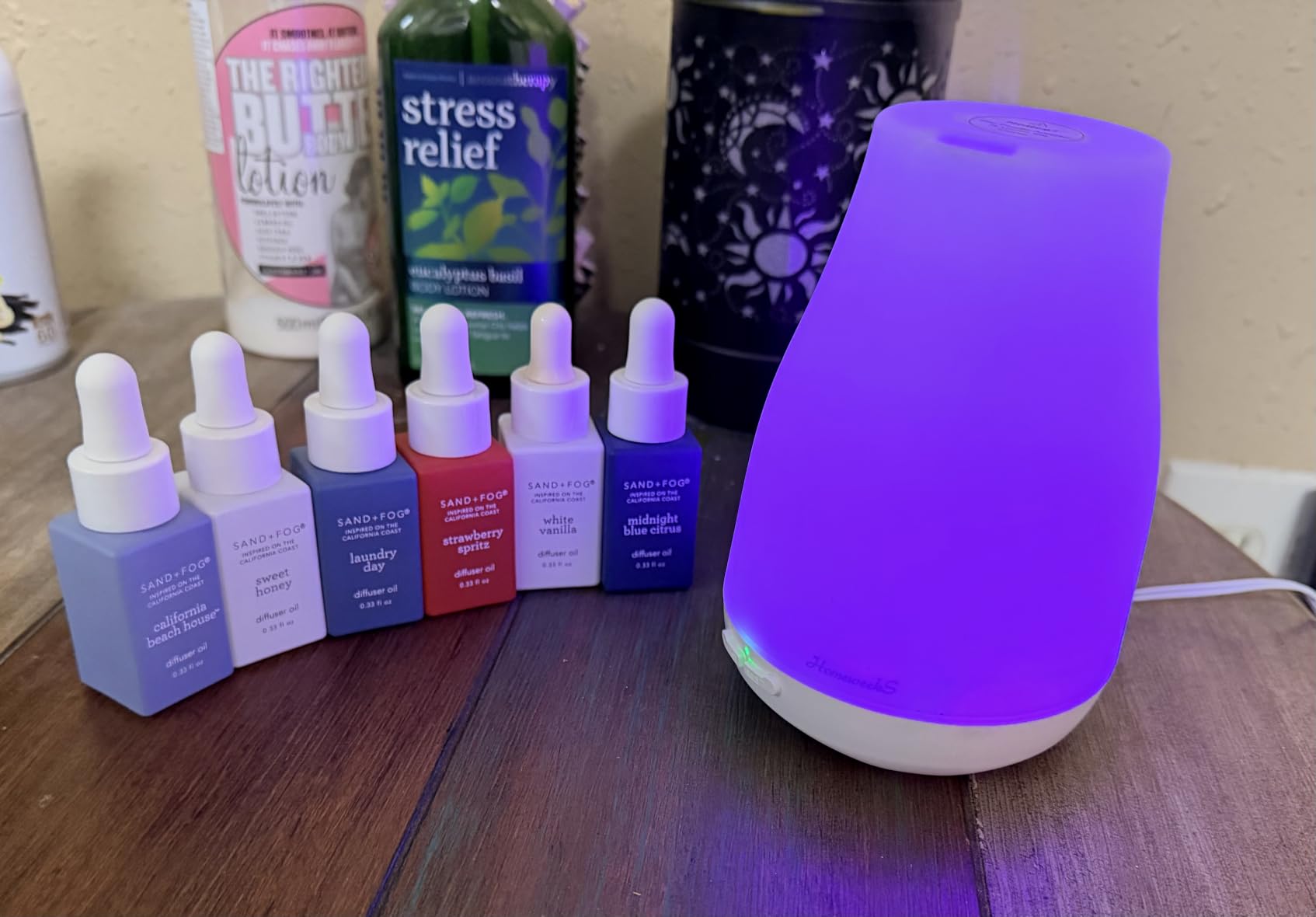 Homeweeks Essential Oil Diffuser for Room 100 ML 1 Pack customer photo 2