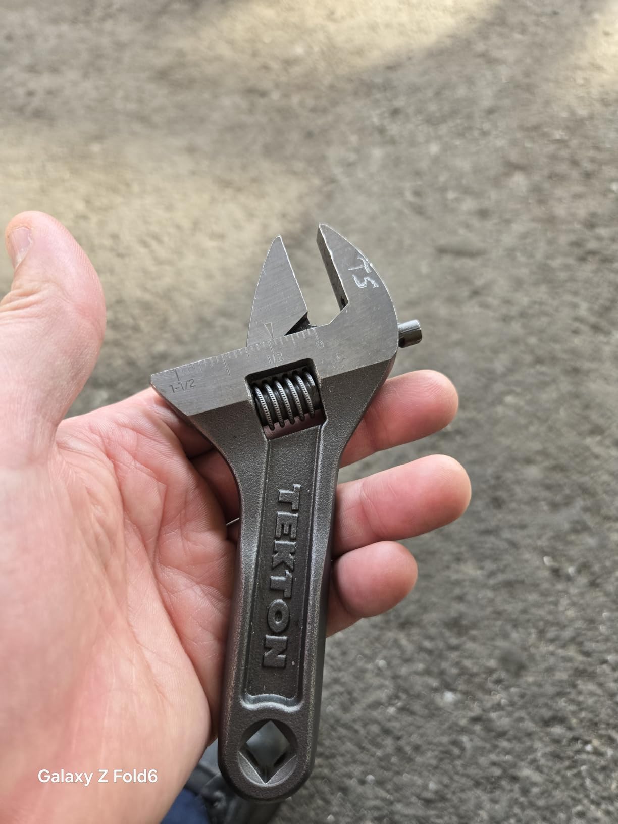 TEKTON Adjustable Wrench Set, 2-Piece | WSA90000 customer photo 1