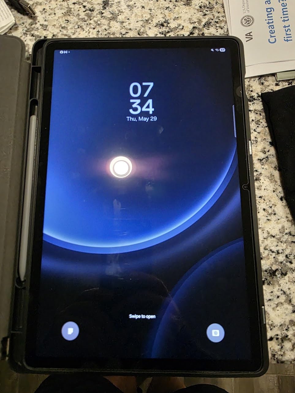 SAMSUNG Galaxy Tab S9 FE+ Plus Android Tablet (12.4” Touchscreen, 8GB RAM, 256GB Storage, Long Battery Life, S Pen, 1 Front Camera + 2 Rear Cameras, Lightweight Durable Design) SM-X610 customer photo 2