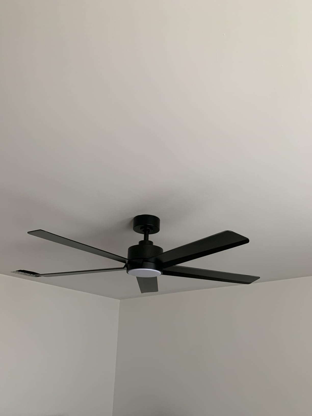 Conciseer Modern Ceiling Fans with Lights, 84 Inch Ceiling Fan with Light and Remote,Living Room Library Cafe Outdoor/Industrial, 3CCT 8 Blades 6 Speed Reversible Quiet DC Motor, Black/A customer photo 2