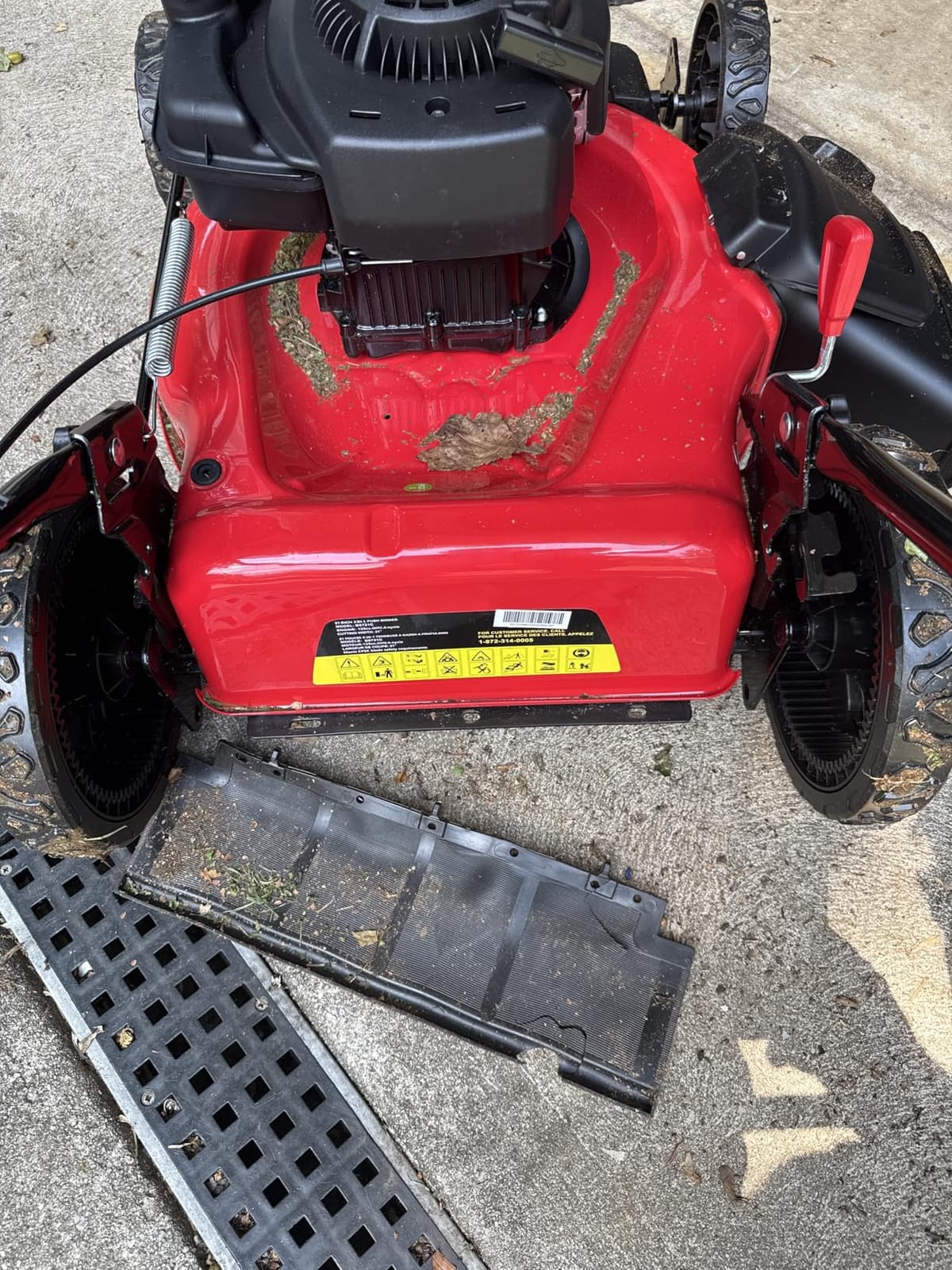 PowerSmart 22-Inch Gas Lawn Mower, 150cc B&S Engine, Self-Propelled, 3-in-1 Mulching System, 6 Cutting Heights, Rear-Wheel Drive, Durable Steel Deck customer photo 2